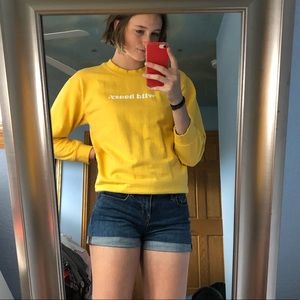 “Wild honey” sweater